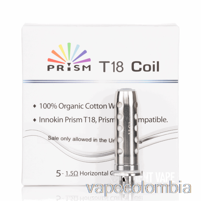 Vape Desechable Innokin Prism T18 / T22 Bobinas De Repuesto Bobinas De 1.5ohm